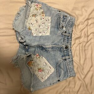 Vintage Levi cut offs